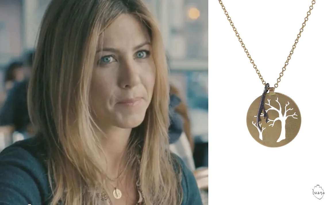 Jennifer aniston outlet gold necklace